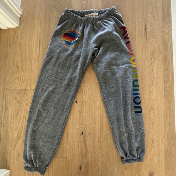 Aviator Nation athletic grey joggers in L - Picture 5 of 7